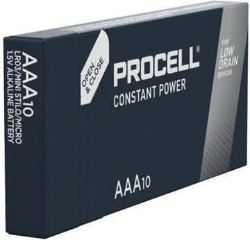 Duracell Procell Constant Alkaline Batterien AAA 1.5V 10Stück