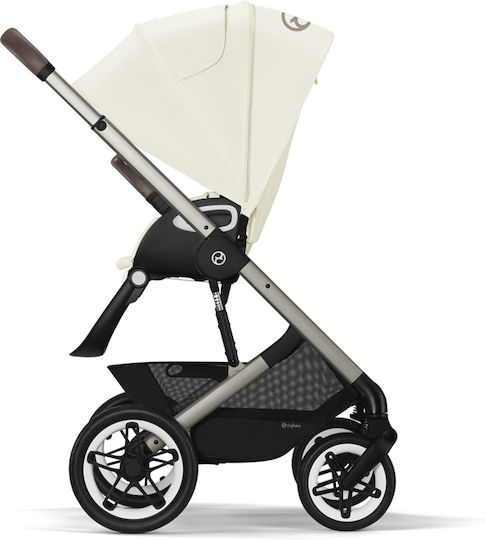 Cybex Talos S Lux Verstellbar Kinderwagen Geeignet für Neugeborene Seashell Beige 14.2kg