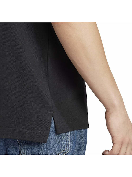 Essentials Pique Aeroready Polo Αθλητικό T-shirt Μαύρο