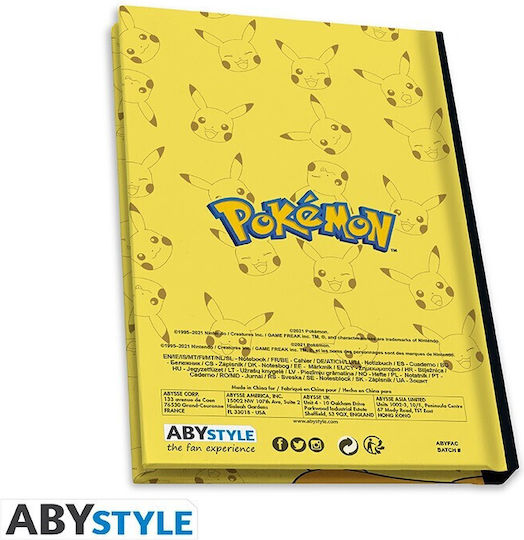 Abysse Pikachu Cană Ceramică Multicoloră 3buc