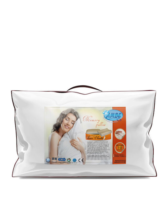 Amve A40 Visco Elastic-Memory Foam Μαξιλάρι Ύπνου Memory Foam Ανατομικό 41x51x10.5cm