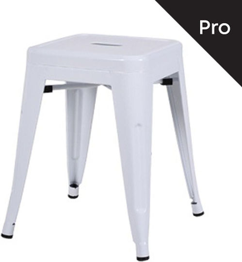 Μεταλλικό Σκαμνάκι Relix 39x39x45cm Μεταλλικό Σκαμνάκι Relix 39x39x45cm