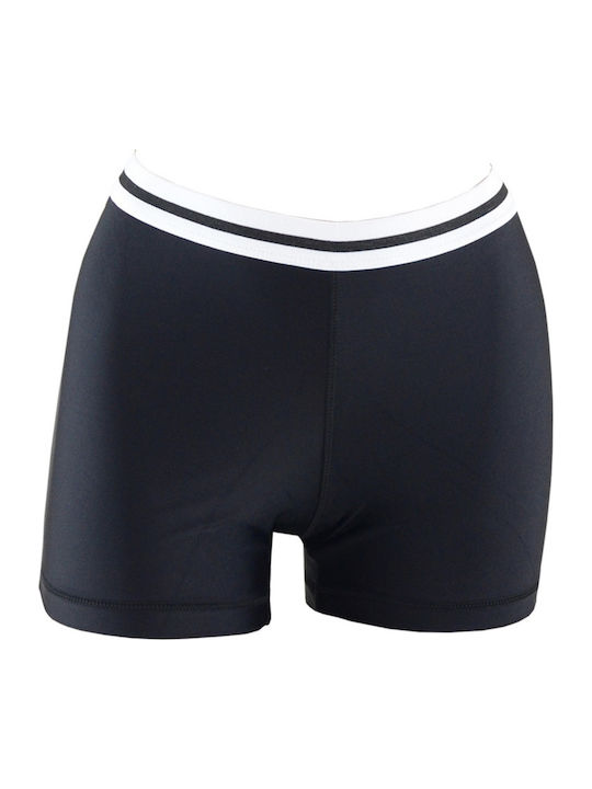BP-3093 Bikinihosen Hohe Taille Schwarz