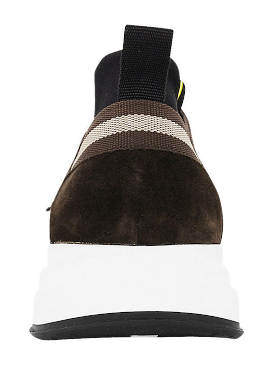 Castell Ανδρικά Sneakers Καφέ