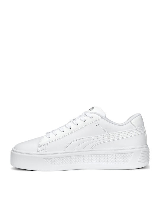 Smash Platform V3 Kinder Sneaker Weiß