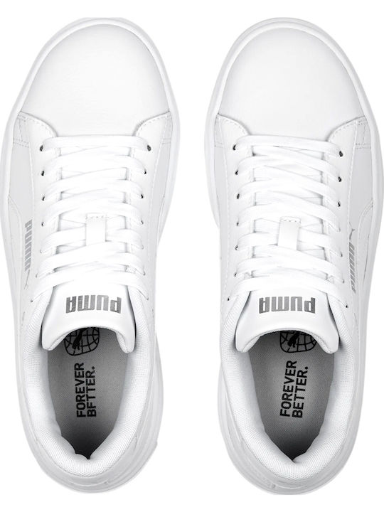 Smash Platform V3 Kinder Sneaker Weiß