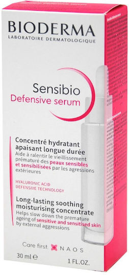 Bioderma Sensibio Defensive Serum Skin Care Serum for Premature Aging for Sensitive and Sensitized Skin