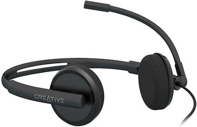 Creative HS-220 On Ear Multimedia Headphone with Microphone USB-A