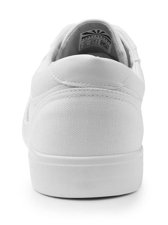 Funky Buddha Ανδρικά Sneakers Λευκά