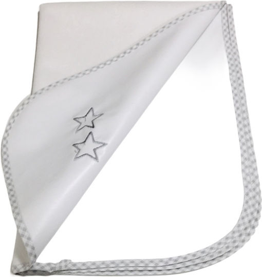 Figlio Bino Stars 30-57 Waterproof Changing Pad White 50x70cm.