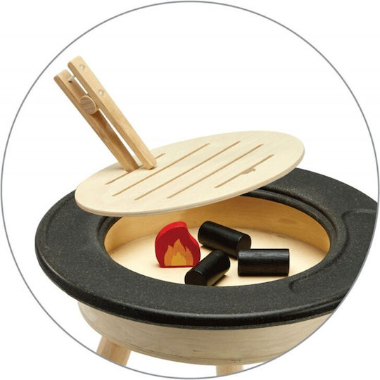 Plan Toys Grătar Din Lemn Pentru 3+ Ani 10.8 Cm