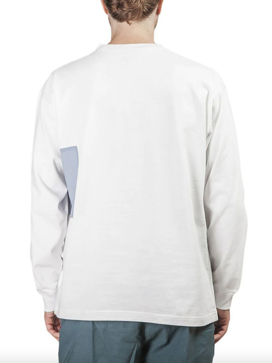 Nike Herren Sweatshirt White / Grey