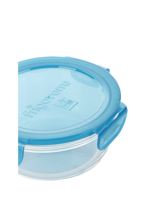 Bormioli Rocco Frigoverre Evolution Cutie pentru Mâncare Sticlă Albastru Potrivit pentru Cuptor cu Microunde 500ml 1buc
