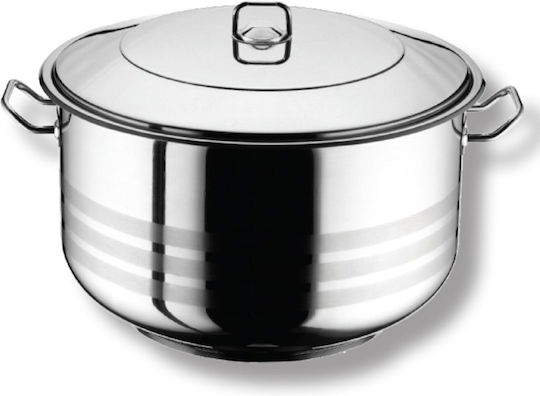 Hascevher Arian Gastro Βαθιά Ανοξείδωτη Κατσαρόλα 16.4lt / 32cm