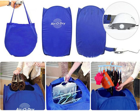 Air-O-Dry Folding Heated Floor Clothes Drying Rack