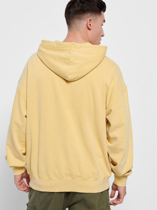 Cardigan With Hood Vanilla Yellow