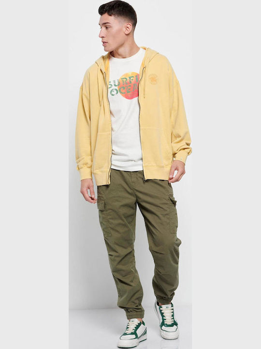 Cardigan With Hood Vanilla Yellow