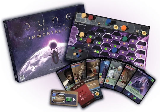 Game Expansion Dune: Imperium – Immortality for 1-4 Players 13+ Years Old (EN) Dire Wolf
