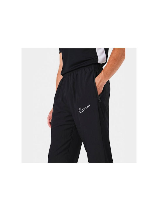Nike Academy 23 Men's Fleece Sweatpants with Rubber Black