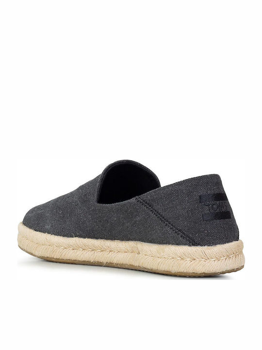 Santiago Men's Espadrilles in Gray Color