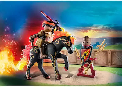 Playmobil Novelmore Raiders & Fire Horse pentru 4-10 ani