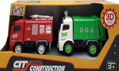 Φορτηγά Construction Πυροσβεστική - Σκουπιδιάρα Truck for 3++ Years 998-45C2