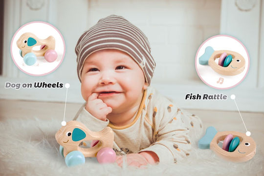 Hape Baby Toy Sensory Set made of Wood for 0++ Months