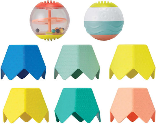 Infantino Παιχνίδι Στοίβαξης Sensory Cups & Activity Balls για Νεογέννητα