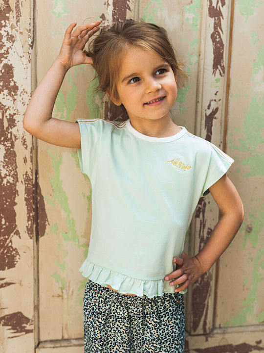 Kids' Shirt Short Sleeve Green