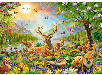 Kinderpuzzle Wonderful Wilderness für 8++ Jahre 200pcs Ravensburger