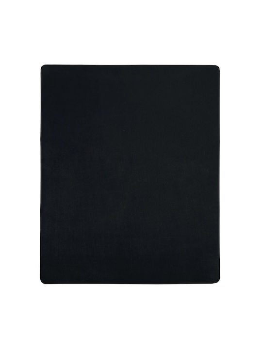 vidaXL Sheet Super-Double with Elastic 160x200cm. Black