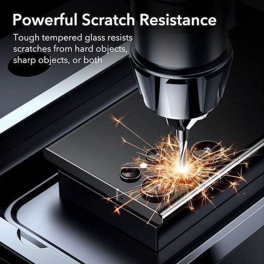 ESR Screen Shield Закалено стъкло за цялото лице 2бр Черен (Galaxy S23 Ultra)