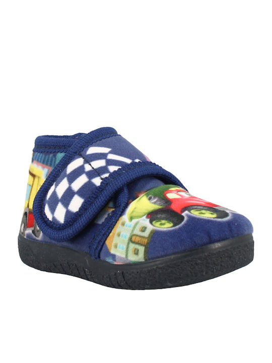 Kids Slippers Boots Blue