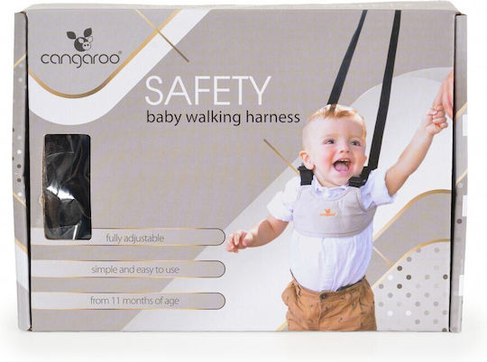 Cangaroo Sicherheit Rein mit Stützgurte für 6+ Monate Blau