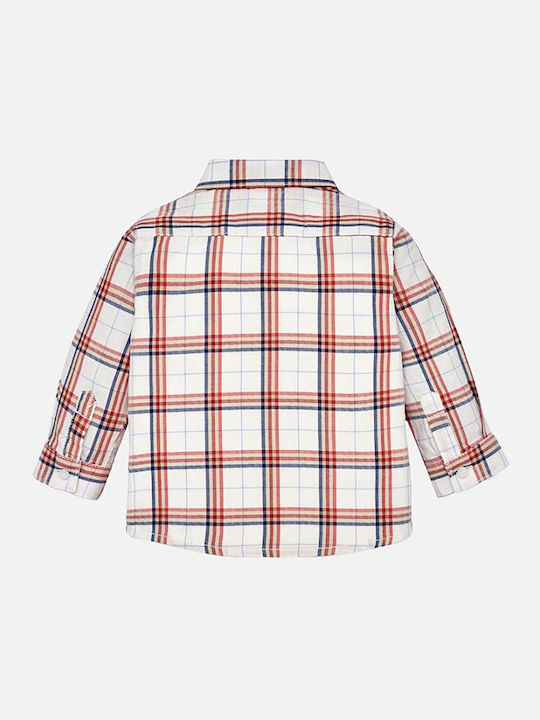 Mayoral Kids Checked Shirt Multicolour