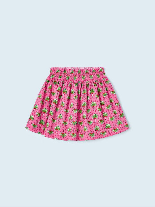 Kids' Set with Skirt Summer 3pcs Fuchsia