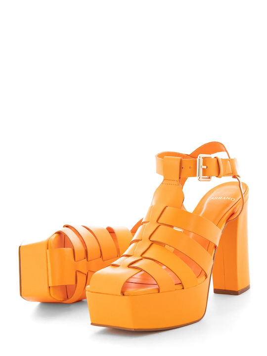 Sandalen Orange