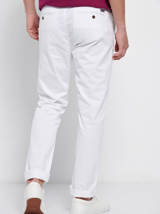 FBM007-00102 Trousers Chino in Regular Fit White