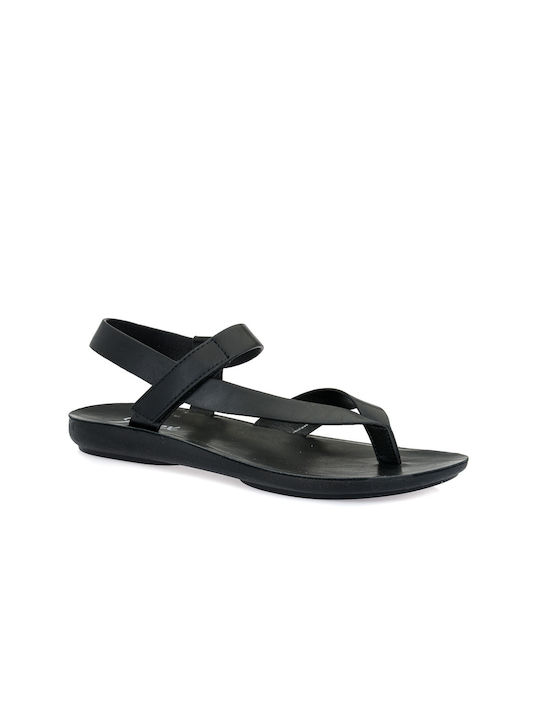 Parex Damen Flache Sandalen in Schwarz Farbe