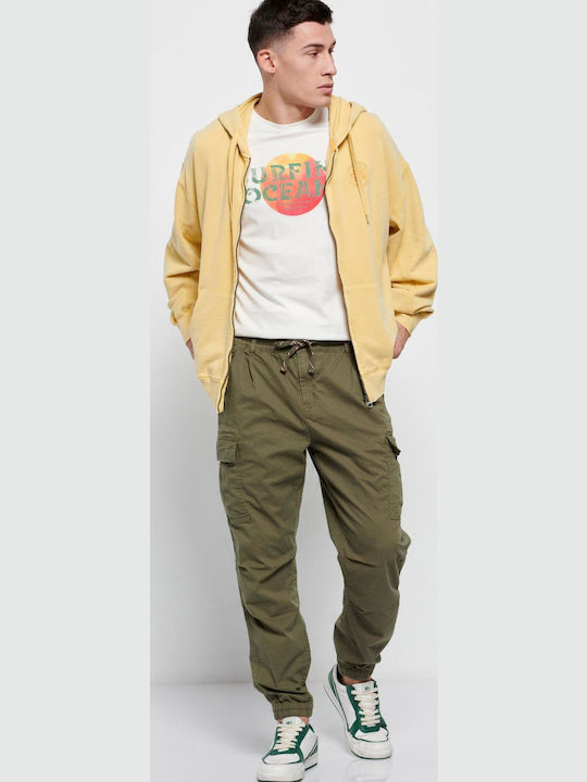 FBM007-03402 Trousers Cargo in Regular Fit Khaki