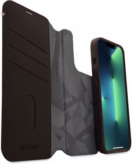 Decoded Detachable 2in1 Wallet Δερμάτινο 1mm Καφέ (iPhone 14 Pro)
