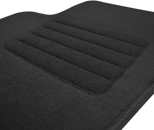 Rigum Front Mats 2pcs from Carpet for Mercedes-Benz Vito Black