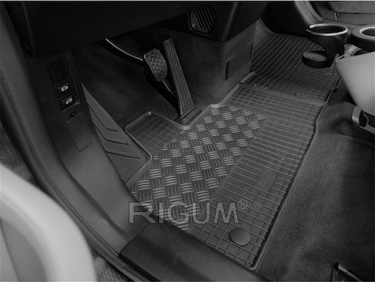 Rigum Комплект Предни и Задни Постелки 4бр от Маркуч за BMW i3 2013-2022 Черни