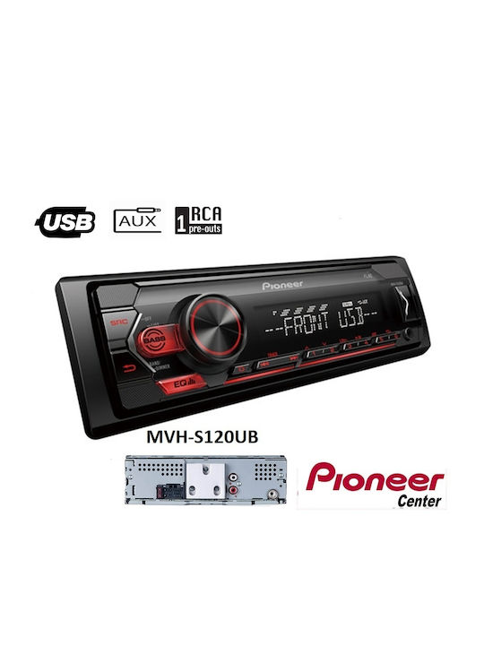 Pioneer Car-Audiosystem 1DIN (USB) mit Abnehmbares Bedienfeld