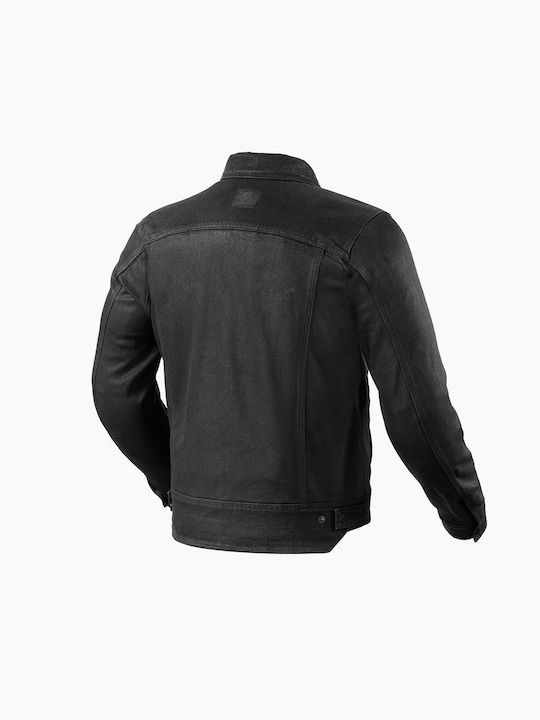 Rev'IT Men's Riding Jacket 4 Seasons Waterproof Black