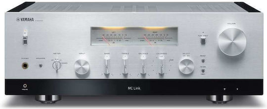 Yamaha R-N2000A Integrated Hi-Fi Amplifier Stereo 190W/4Ω 120W/8Ω Silver