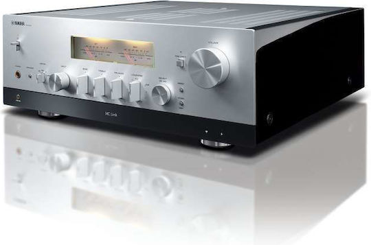 Yamaha R-N2000A Integrated Hi-Fi Amplifier Stereo 190W/4Ω 120W/8Ω Silver