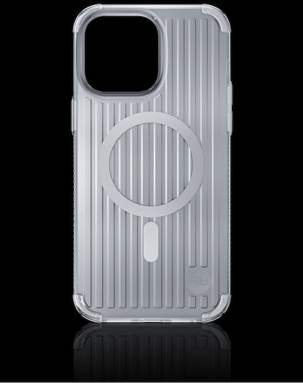 Kingxbar Go Out Back Cover Σιλικόνης 0.3mm Silver (iPhone 14)