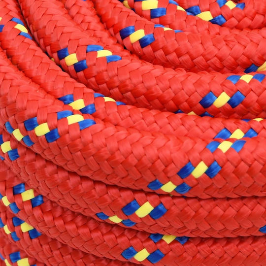 vidaXL Rope Knitted 20mm Red