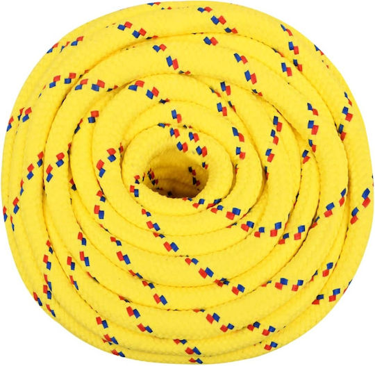 vidaXL Rope Knitted 16mm Yellow